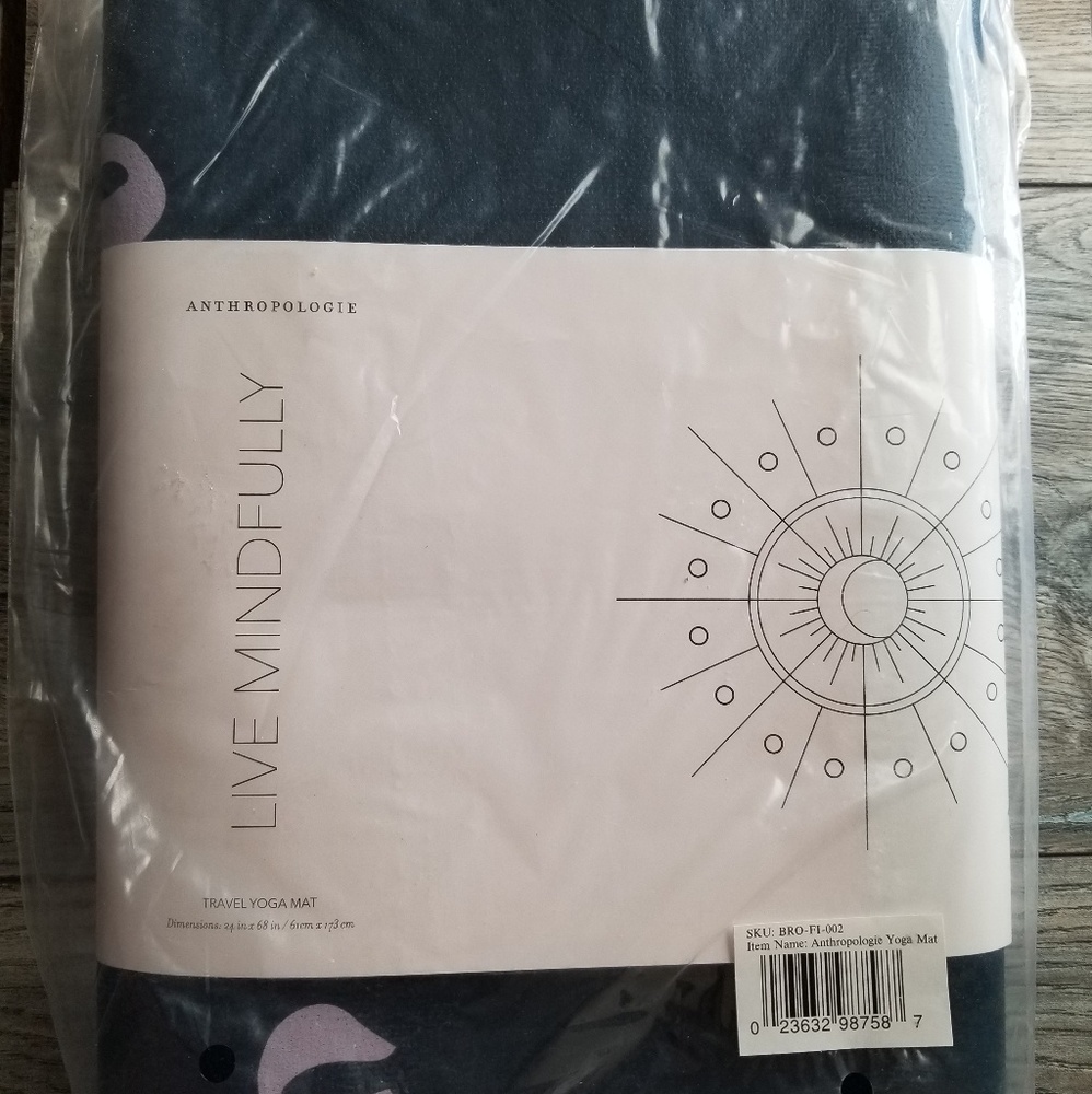 Anthropologie Travel Yoga Mat